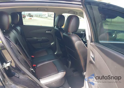 2013 Chevrolet Sonic Lt Auto из США, поврежденный, VIN 1G1JC6SH2D4237422